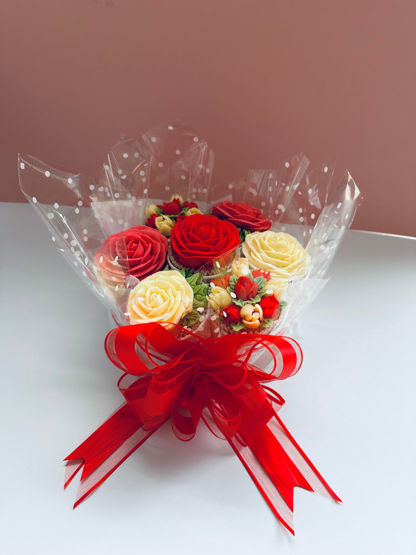 Floral Cupcake Bouquet