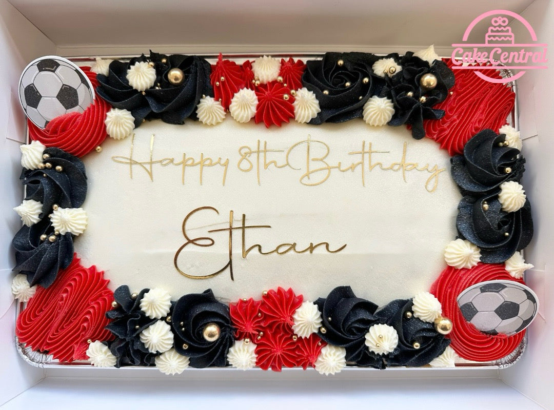 Custom Celebration Sheet Cake