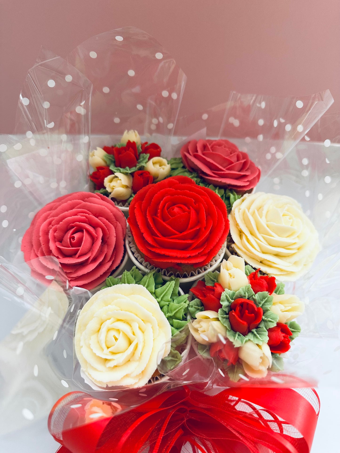 Floral Cupcake Bouquet