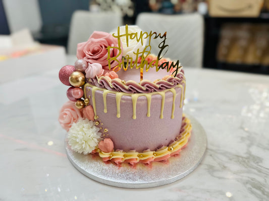 Magical Drip Birthday Cake